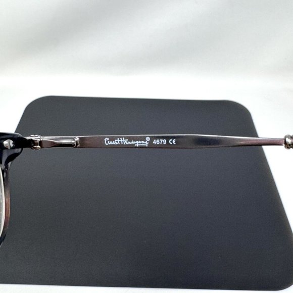 Ernest Hemingway Eyeglasses 4679 Greymist Frames 53 [] 17 140 Flex Hinges - Picture 5 of 11